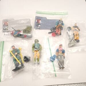 Vintage GI Joe Pack Fast Draw Downtown Scoop Zandar Grid Iron Big Bear 1984